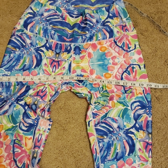 NWOT Colorful comfortable running yoga pants - Picture 3 of 4